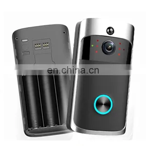 2021 Wireless Bell Wifi Video Camera Phone Ring Smart Door Bell Monitoring Video Wireless Doorbell thumbnail-5
