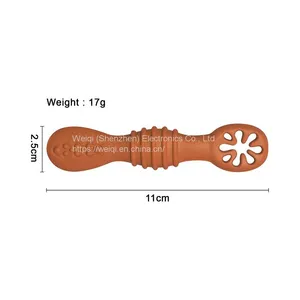 The First Stage Young Baby Silicone Feeding Spoon thumbnail-2
