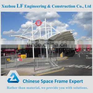 Prefabricated Steel Roof Truss for Car Parking thumbnail-4