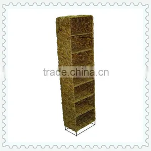 Bulk Stackable Woven Natural Material Diy cd Storage thumbnail-1
