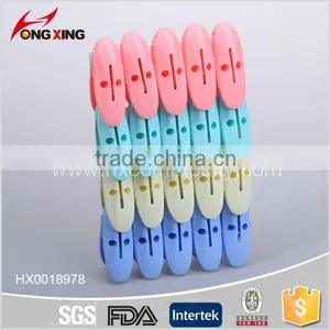 Colorful Plastic Clothes Pegs Set for Underware 20 Pegs thumbnail-2
