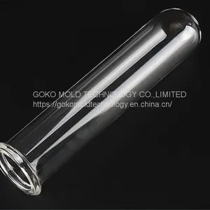Manufacturers Wholesale Bar Glass Test Tube Rolled Edge Glass Test Tube Cocktail Round Bottom Test Tube Special Glass Roll-mouth Test Tube thumbnail-1