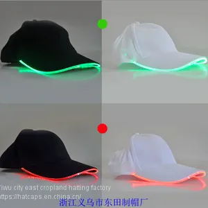 Customized Glow Custom Baseball Cap Hat Cap Wool Hat Manufacturer Logo Printing Embroidery Sun Hat thumbnail-3