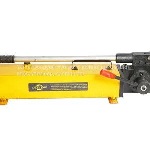Deeleap Brand Double Acting High Pressure Manual Hydraulic Pump thumbnail-2