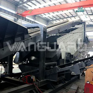Sand Stone Soild Gravel Aggregate Rotary Sand Gravel Screening Plant Vibrating Screen Separator Price thumbnail-1