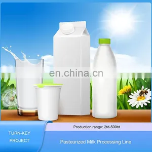 Pasteurized Milk Processing Line / Dairy Milk Production Machine thumbnail-2