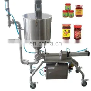 Automatic Granular Slurry Chilli Mushroom Butter Paste Filling Machine thumbnail-1
