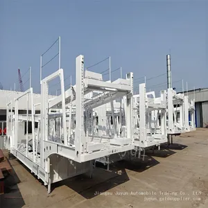 Trailer Passenger Car Transportation Export Semi-trailer Philippine Semi-trailer thumbnail-2