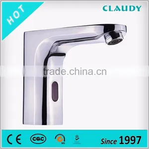 Brass Chrome Finish Without Handle Lavatory Automatic Sensor Faucet in UAE thumbnail-1