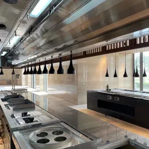 AIRWORK VVF Quiet & Condensation-Proof Commercial Kitchen Exhaust Hood for Dishwashing Areas thumbnail-5