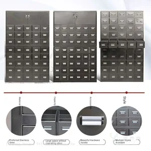 Stainless Steel TCM Cabinet 60 Drawer — for Tropical Pharmacy Herbal Storage | Won't Swell thumbnail-5