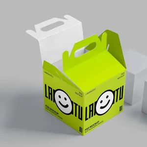 Eco-Friendly Recyclable Cardboard Logo Paper Boxes thumbnail-5