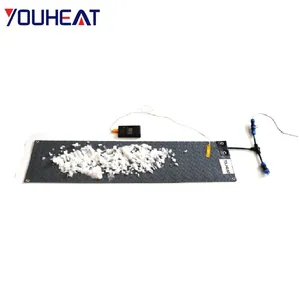 Outdoor Snow Melting Heating Mat Heated Walkway Mat With Plug thumbnail-2