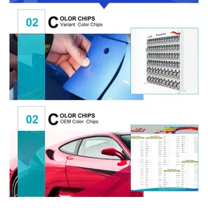 1k Auto Pigment Crystal Vehicle Base Metallic Purple Spray Paint SEMA Qualified Supplier Spray Application Method thumbnail-4
