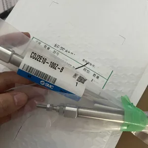100% Original SMC Air Cylinder CDJ2B6-60RZ-B CDJ2D10-45Z-B CDJ2E10-140AZ-A Stainless Steel Mini Cylinder Tail Inlet Cylinder thumbnail-4