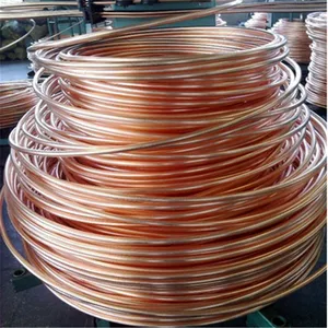 Copper Capillary Tube Small Diameter Seamless Refrigeration Grade OD2mm-10mm thumbnail-2