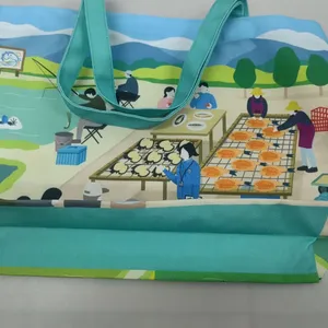 Full Color Environmental Cotton Bag thumbnail-3