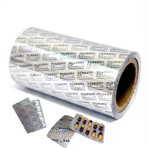 20% Elongation 0.02mm Pharmaceutical Aluminum Foil 300mm Wide for High-Speed PTP Blister Lines thumbnail-2