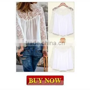Instyles <span Class="wholesale_product"></span> Spring Summer Women Blouses Long Sleeve Pearl Beading Casual Clothing thumbnail-1