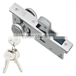 Good Quality Iron or Zinc Alloy Material Aluminium Door Security Mortise Hook Lock for Door Series thumbnail-1