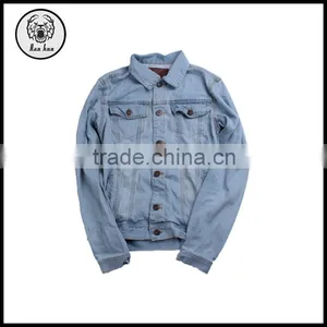 Mens Clothing Retro Water Washed Garment Coat Jacket Manufacturers thumbnail-4
