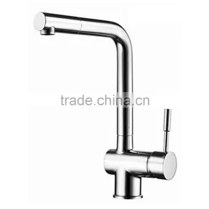 Single Handle Chrome Kitchen Sink Water Tap Tuscany Faucets thumbnail-1