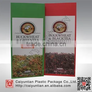 High Quality Quad Bottom Paper Bag for Tea thumbnail-1