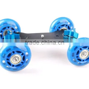 NEWER Tabletop Mobile Rolling Slider Dolly Car Skater Video Track Rail Camera thumbnail-2