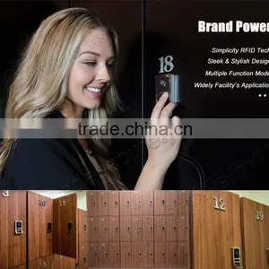 Gym Swipe Card Metal Cabinet Door Lock thumbnail-6