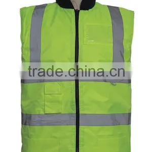 Work Wear EN471 hi Vis Reversible Body Warmer thumbnail-1