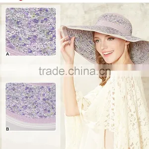 Summer Hot Selling Handmade Straw Hat With Wide Brim thumbnail-1