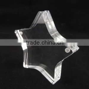Clear Star-shaped Acrylic Photo Frame Sandwich thumbnail-4
