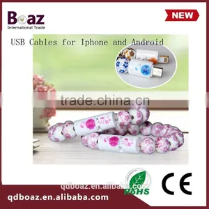 Colorful Mobile Charge Cable Usb Cable Wristband thumbnail-3