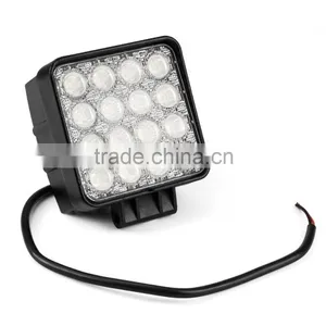 High Lumen Waterproof IP67 48W Offroad Led Work Light for Truck,trailer,jeep,suv,atv,boat thumbnail-4