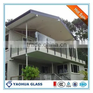 Silk Screen Blue Laminated Glass thumbnail-3