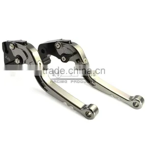BJ-LS-009 High Quality 3D CNC Adjustable Folding Aluminum Motorcycle Brake Lever for Kawasaki Z1000SX/NINJA 1000/Tour thumbnail-2