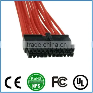 ATX 24 Pin to 24Pin Internal PC PSU Power Extension Cable PCB thumbnail-1
