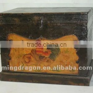 Chinese Antique Furniture Pine Wood Shanxi Chest thumbnail-1