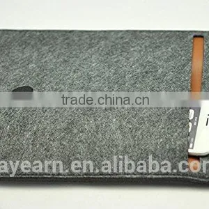 New Arrival Tablet Sleeve Woolen Felt Bag For IPad Pro Tablet Pouch Case thumbnail-1