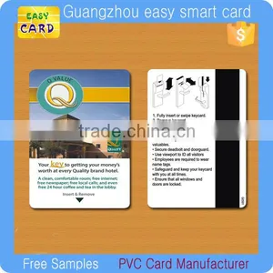 High Quality HI-CO/ LO-CO Magnetic Stripe Hotel Key Card thumbnail-2