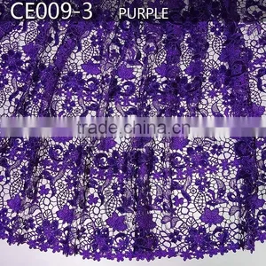 2015 CE009 African Lace With Chemical Lace Feature Handcut/ Guaranteed Quality thumbnail-3