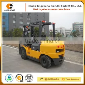 China Hot Sale Diesel Engine Power Souce 4ton TCF Series GOODSENSE Forklift for Sale thumbnail-1