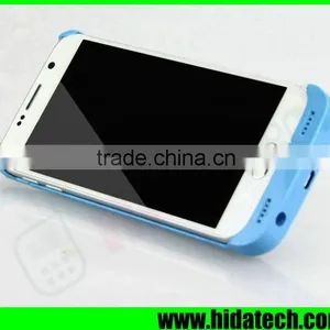 4200mah Colorful Battery Charger Case for Samsung Galaxy S6 Battery Pack thumbnail-5