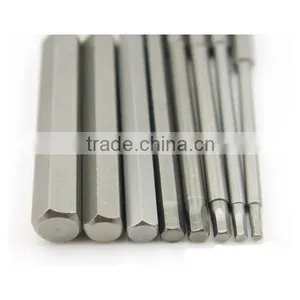 9Pcs 65mm 1/4 Inch Hex Shank Magnetic Hex Head Screwdriver Bits Electric Screwdriver Bits AR-21 thumbnail-2