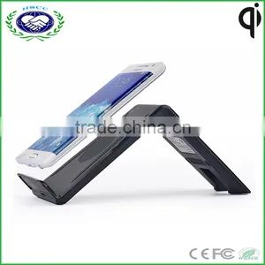 3 Coils Wireless Charger Holder for Pad and Smart Phone With Wireless Receiver thumbnail-2