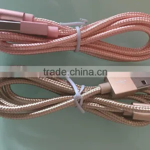 2016 New Design Doble Data Cable for Iphone and Samsung thumbnail-1