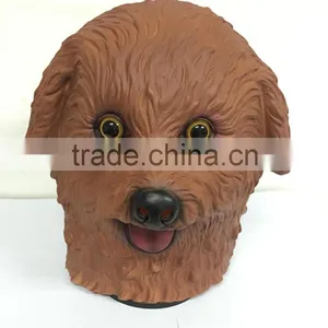 Halloween Party Cosplay Tactic Dog Latex Rubber Mask Costume Dress Carnival Costume thumbnail-1