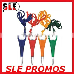 Bottle Opener Shaped Hotel Cord Pen thumbnail-1