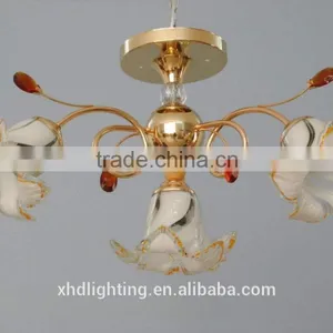 Luxury Golden Retro Vintage Home Decor Lily Flower Chandelier With China Export Factory thumbnail-1