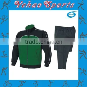 Green Black Polyester Custom Track Suit thumbnail-1
